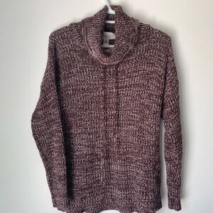 Urbanology Burgundy Cowl Neck Sweater  Size Large